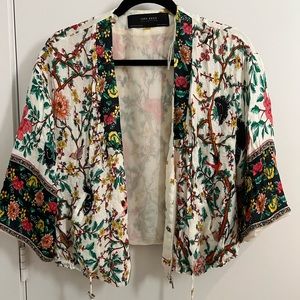 Floral cardigan